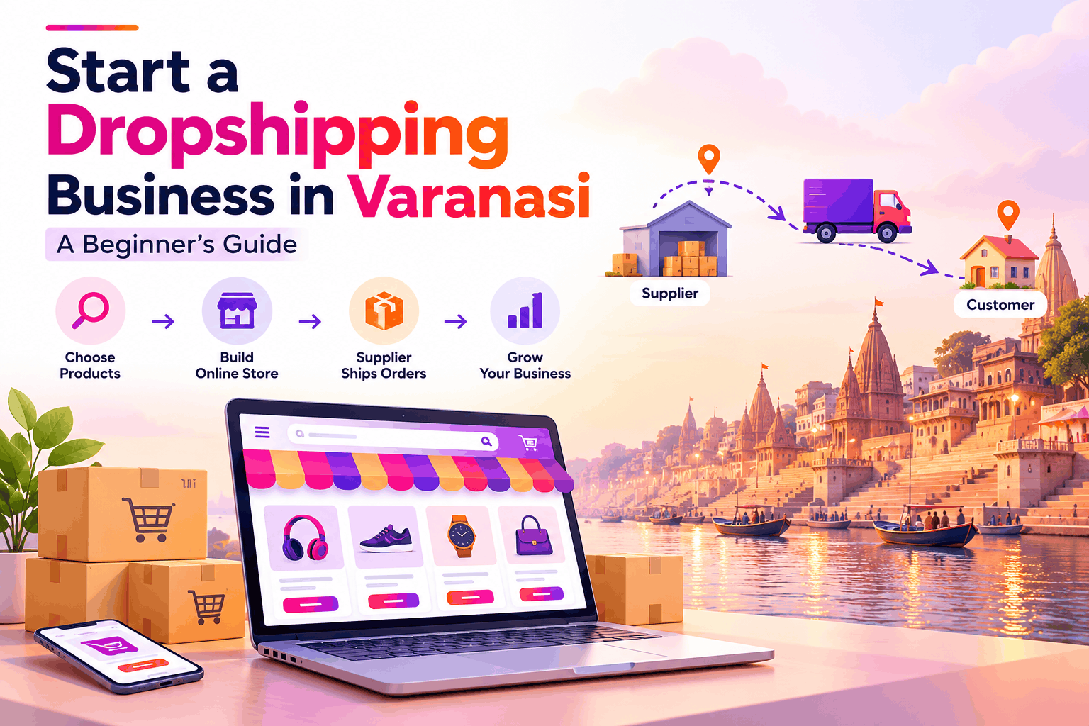 How to Start a Dropshipping Business in Varanasi