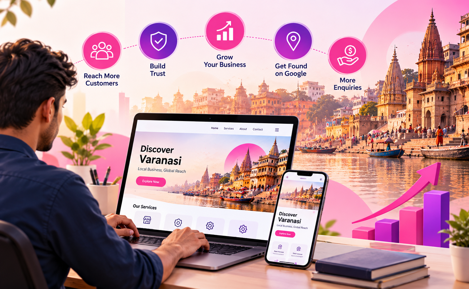 Website Development in Varanasi for Local Businesses