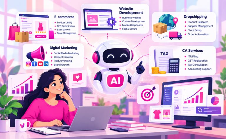 AI in Digital Marketing for E-commerce, Website Development and Business Growth