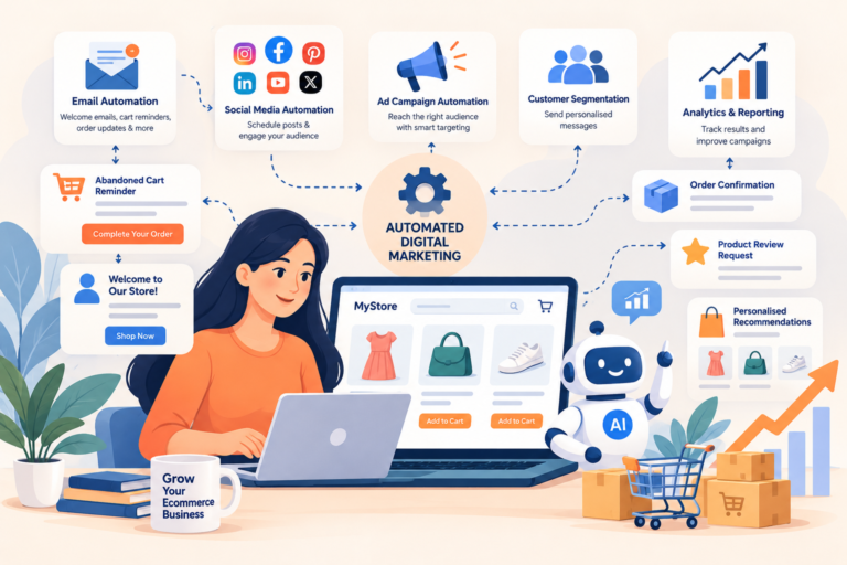 Automated Digital Marketing for Ecommerce Growth
